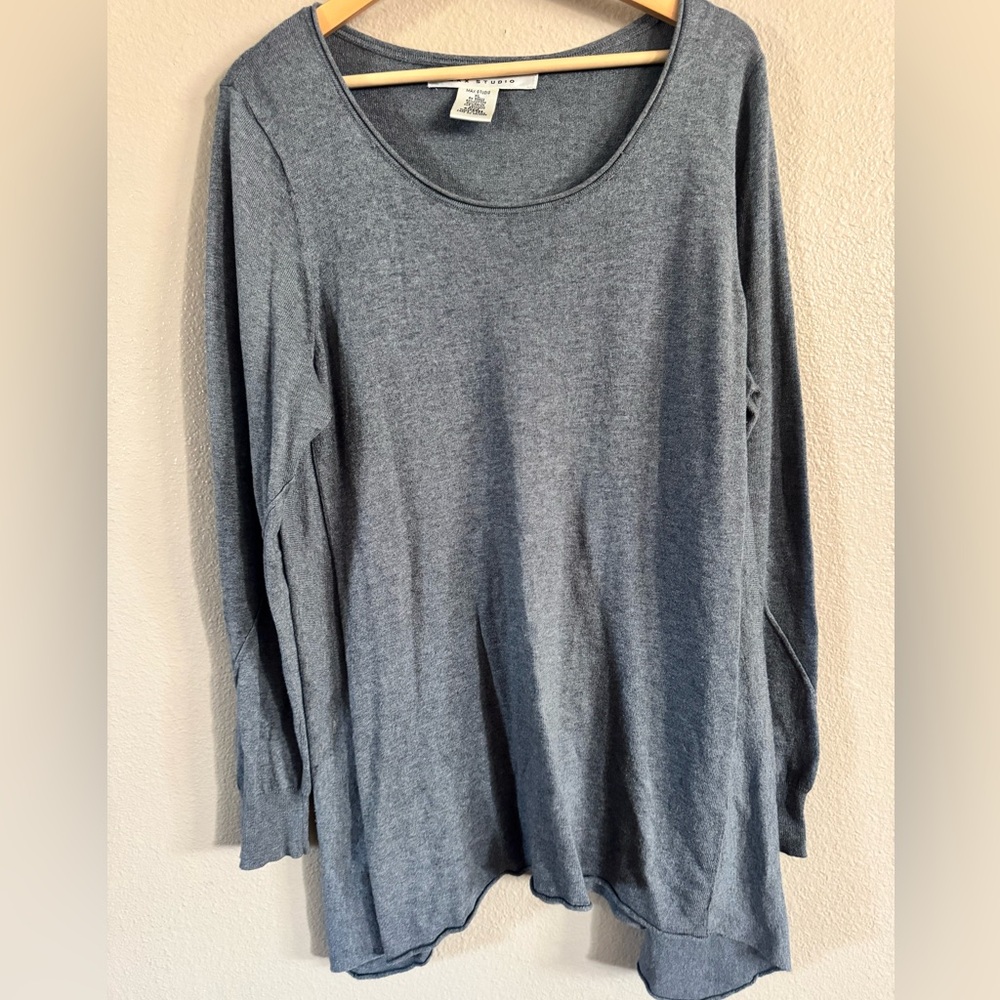 Max Studio Charcoal Gray Women's Sweatshirt